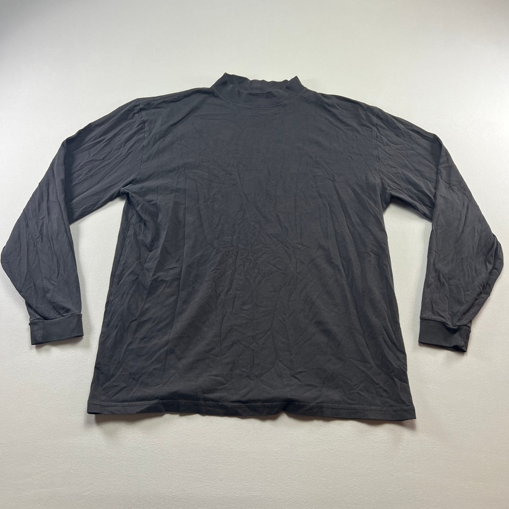 Elbeco Flextech Base Layer Shirt Unisex XL Black Cotton Stretch Moisture Wicking